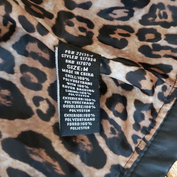 Faux Leather Jacket - Picture 8 of 10